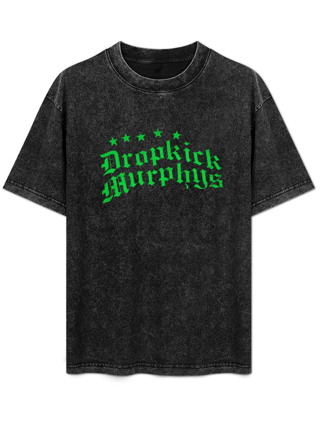 Vintage Washed Dropkick Murphys Green Logo Graphic T-Shirt