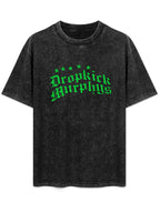 Vintage Washed Dropkick Murphys Green Logo Graphic T-Shirt