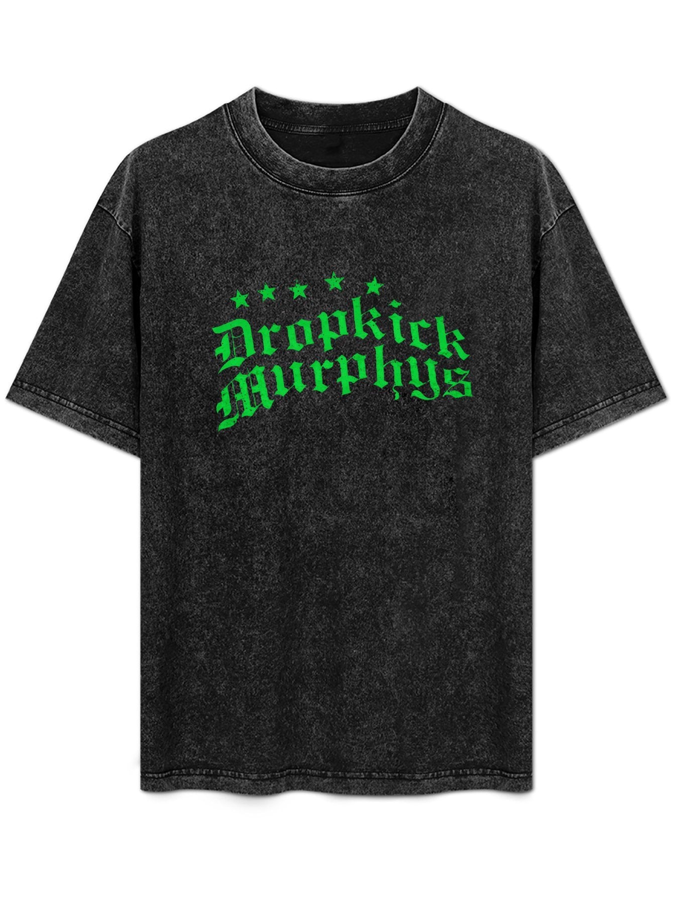 Vintage Washed Dropkick Murphys Green Logo Graphic T-Shirt