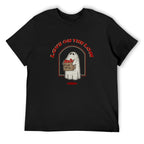 Love on the Low Ghost Graphic Black T-Shirt