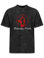 Roswell Films Red Camera Portrait Graphic T-Shirt
