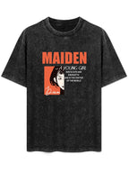 Maiden Portrait Vintage Washed T-Shirt