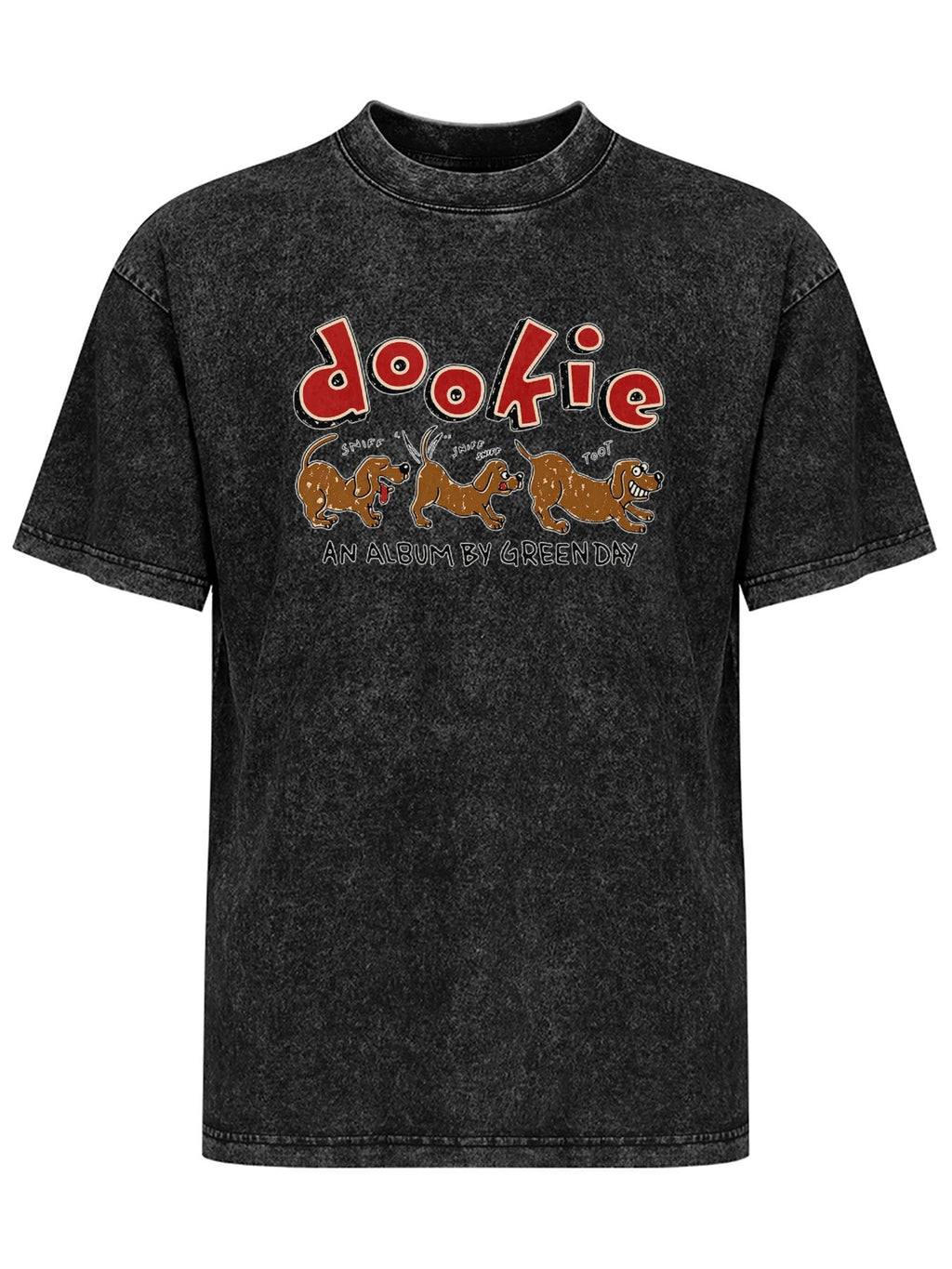 Green Day Dookie Dog Graphic T-Shirt