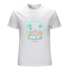Beverly Hills Hotel and Bungalows Graphic White T-Shirt