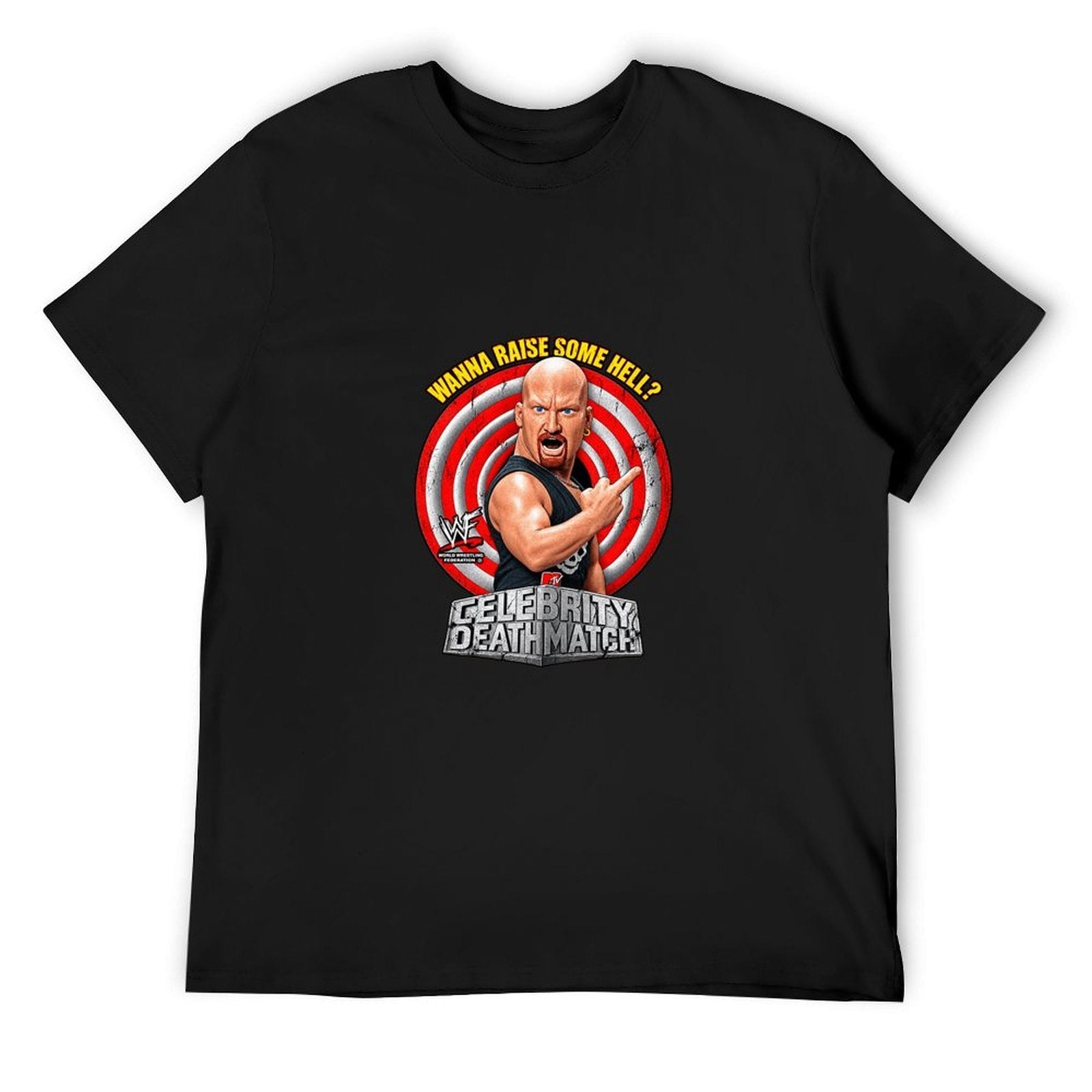 Celebrity Deathmatch Wrestling Graphic T-Shirt