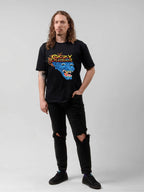 Ozzy Osbourne Blue Demon Flame Horror T-Shirt