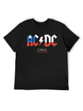 AC/DC Chile Flag Logo Tour 2026 T-Shirt