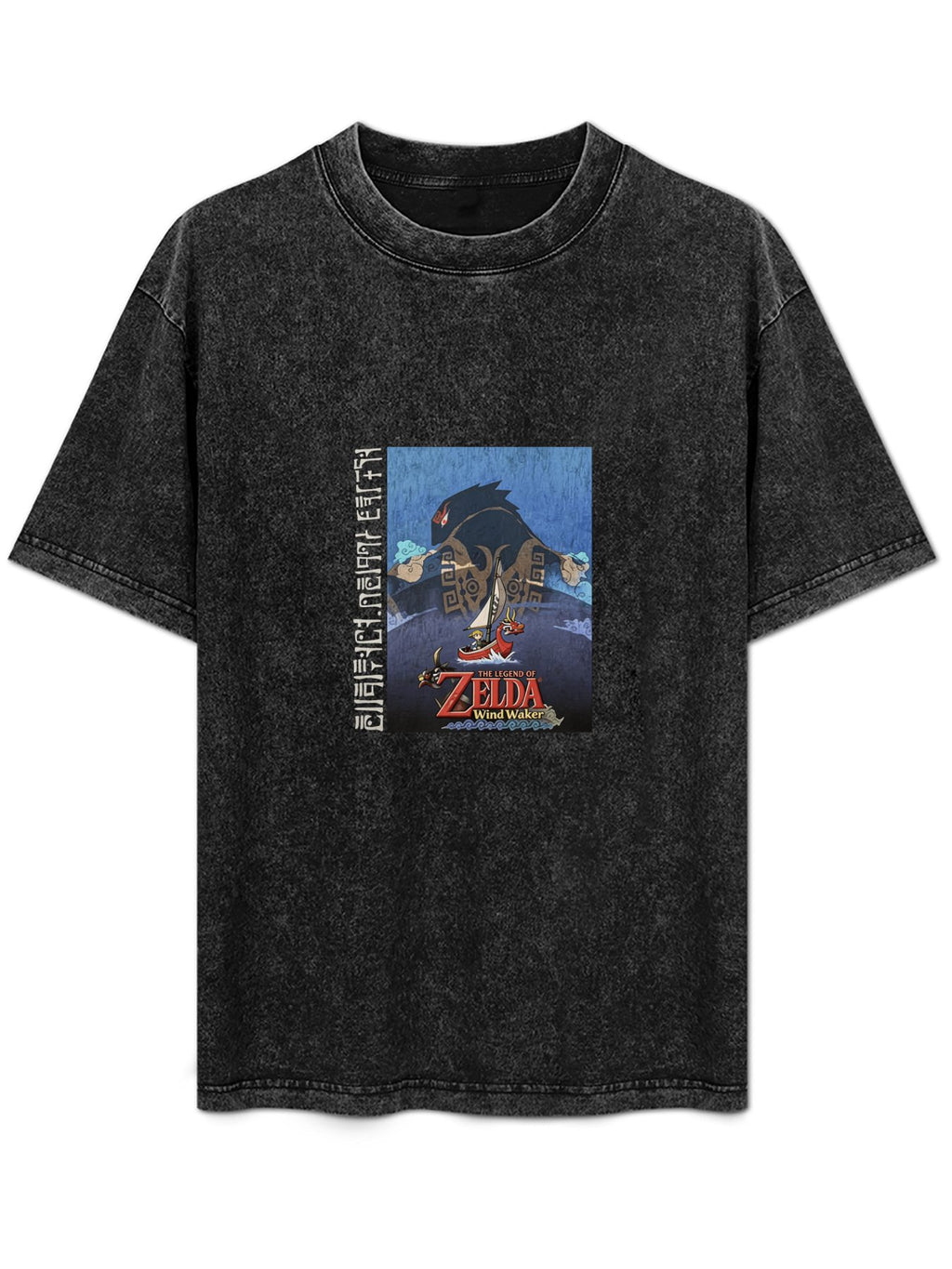 The Legend of Zelda Wind Waker Washed Graphic T-Shirt