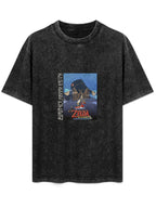 The Legend of Zelda Wind Waker Washed Graphic T-Shirt