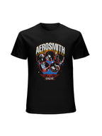 Aerosmith Stage Portrait Peace Out Graphic T-Shirt