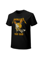 Metallica Damage Inc Tour 1986 Skull Graphic T-Shirt