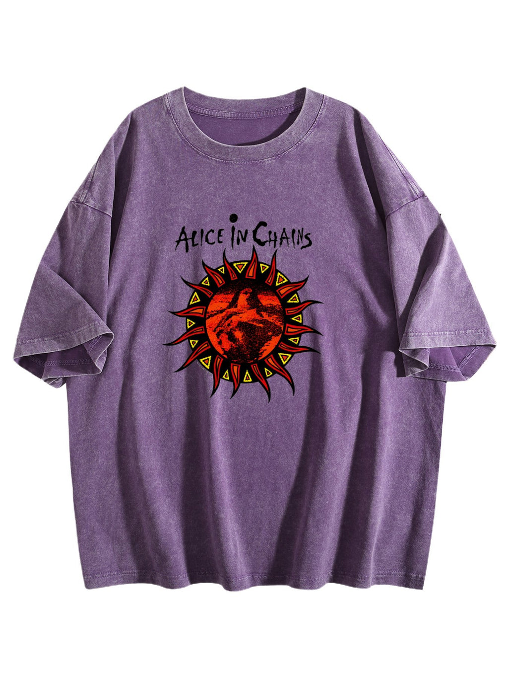 Alice in Chains Sun Graphic Washed T-Shirt