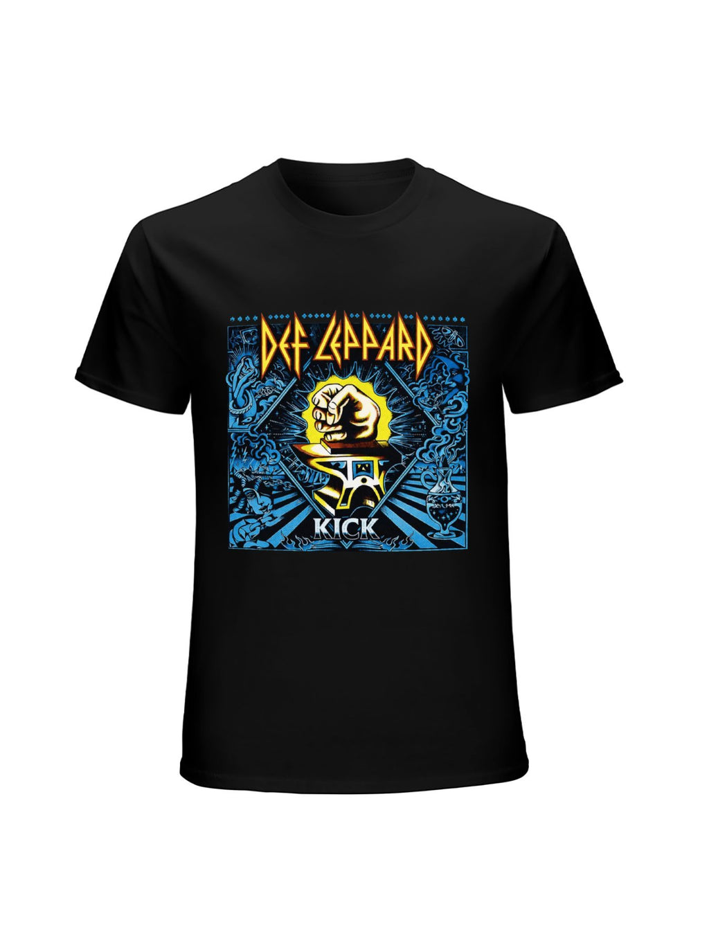 Def Leppard Kick Album Art T-Shirt