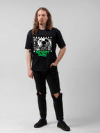 Green Day Dog Film Frame Punk Graphic T-Shirt