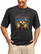 Led Zeppelin II Airship Searchlight Graphic T-Shirt