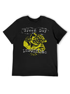 Green Day Insomniac Creepy Face Graphic T-Shirt