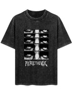 Vintage Washed Pierce The Veil Eyes Graphic T-Shirt