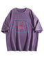 Cherry Graphic Washed T-Shirt