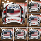 Premium Veteran Cap 3D Multicolor Personalized