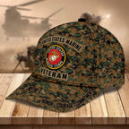 Premium US Military Services Veteran Cap