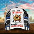 Premium U.S Multiple Service Veteran 3D Cap
