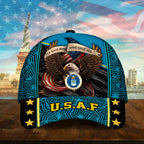 Premium U.S Multiple Service Veteran 3D Cap