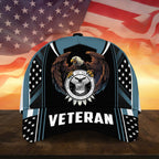 Premium U.S Multiple Service Veteran 3D Cap
