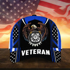 Premium U.S Multiple Service Veteran 3D Cap