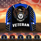 Premium U.S Multiple Service Veteran 3D Cap