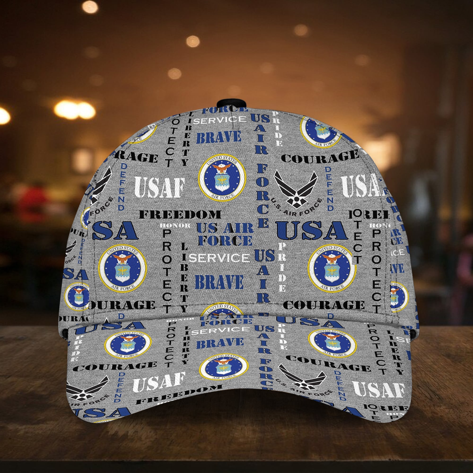 Honor Defend Freedom U.S Veteran Multiservice Premium Cap