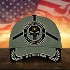 Badass Puniskull Multiservice U.S Veteran Cap