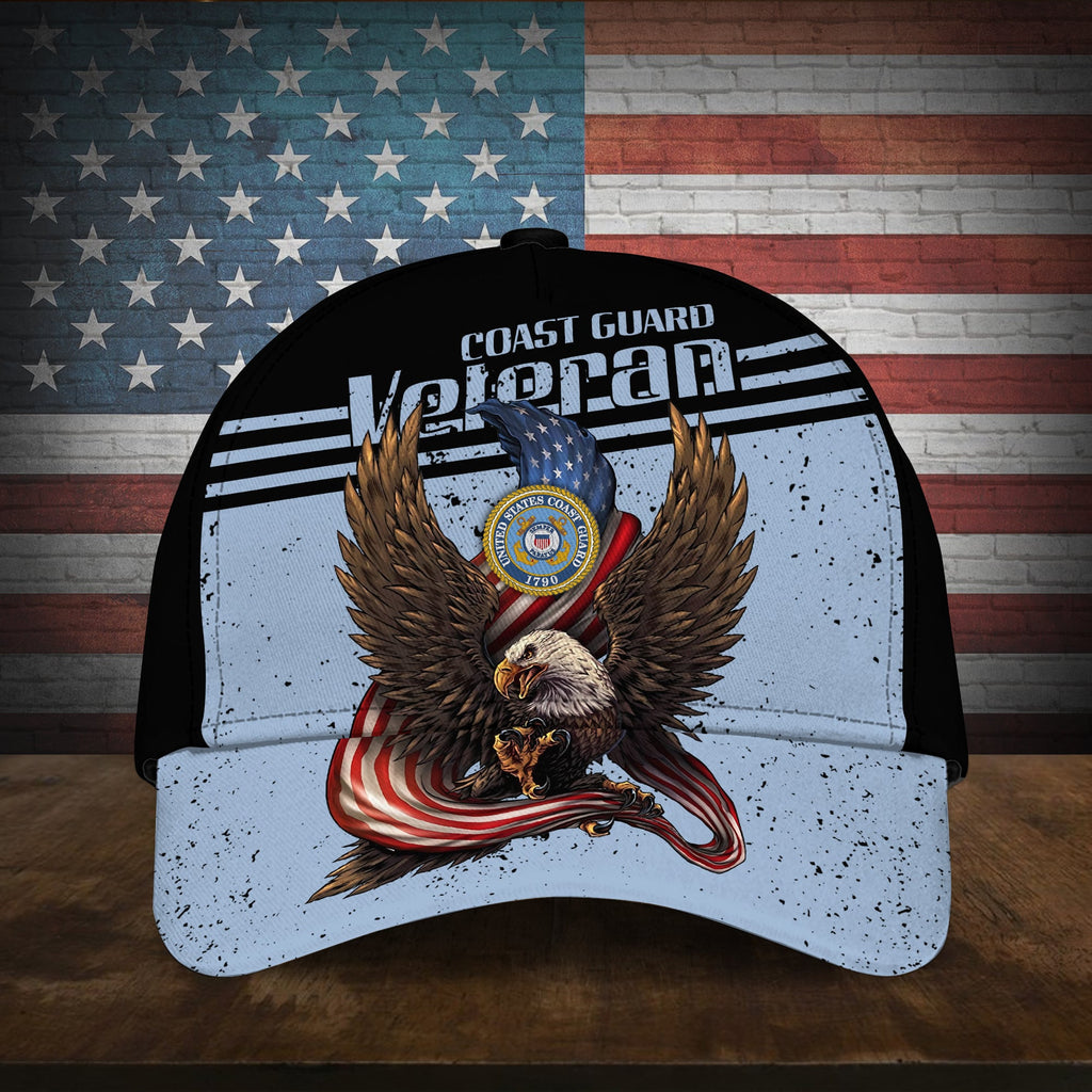 American Cool Eagle Multiservice U.S Veteran Cap