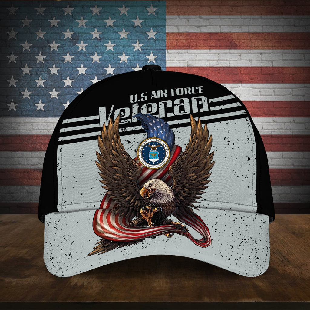American Cool Eagle Multiservice U.S Veteran Cap