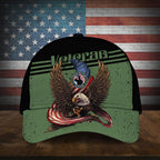 American Cool Eagle Multiservice U.S Veteran Cap