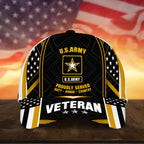 Premium U.S Multiple Service Veteran 3D Cap