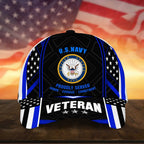 Premium U.S Multiple Service Veteran 3D Cap