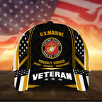 Premium U.S Multiple Service Veteran 3D Cap