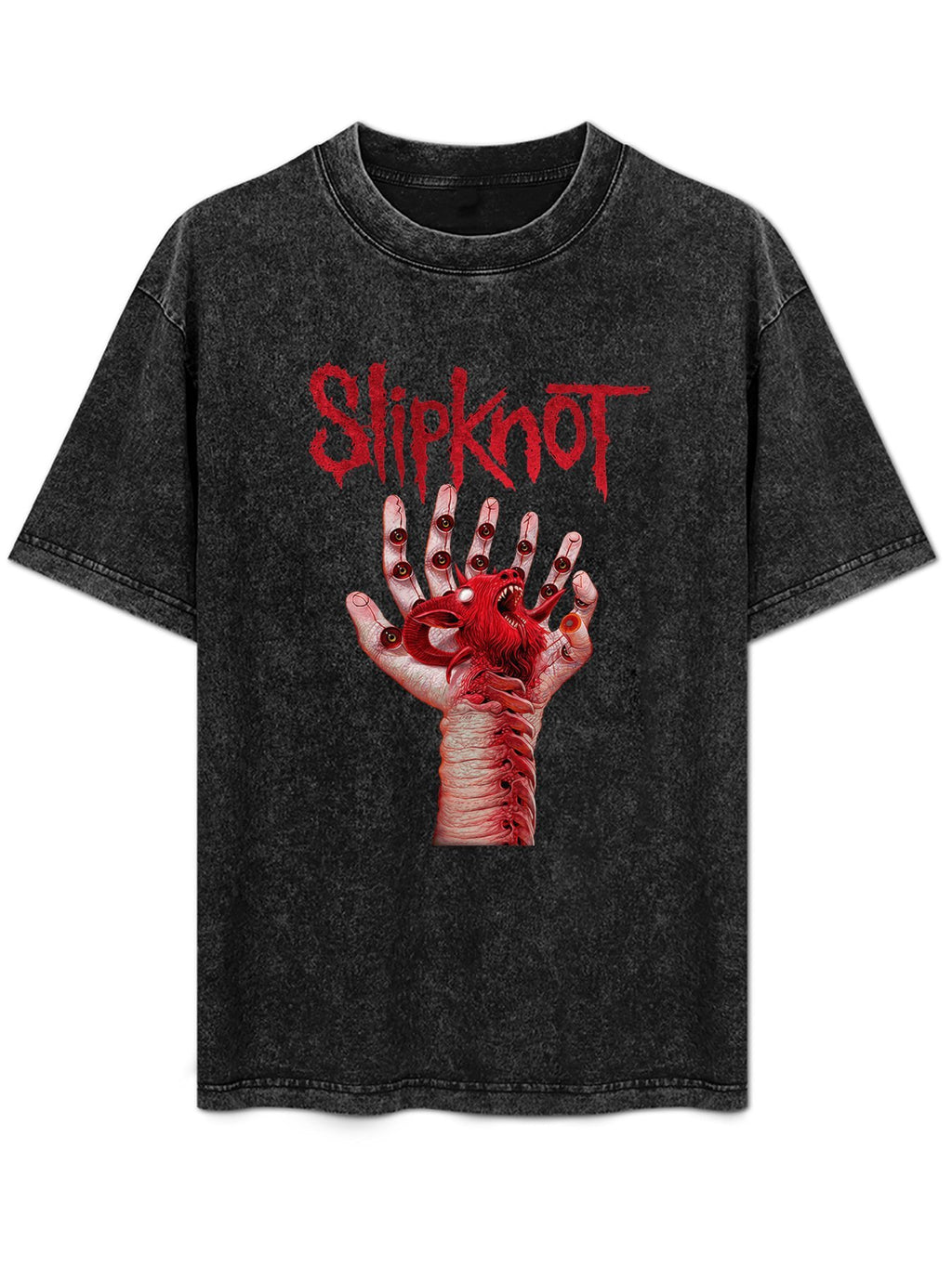 Slipknot Surreal Eye Hand Graphic T-Shirt