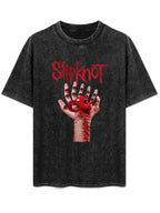 Slipknot Surreal Eye Hand Graphic T-Shirt