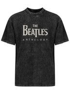 The Beatles Anthology Distressed Logo Graphic T-Shirt