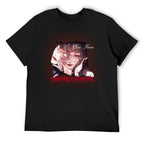 Hauntingly Beautiful Two Faces Graphic White T-Shirt