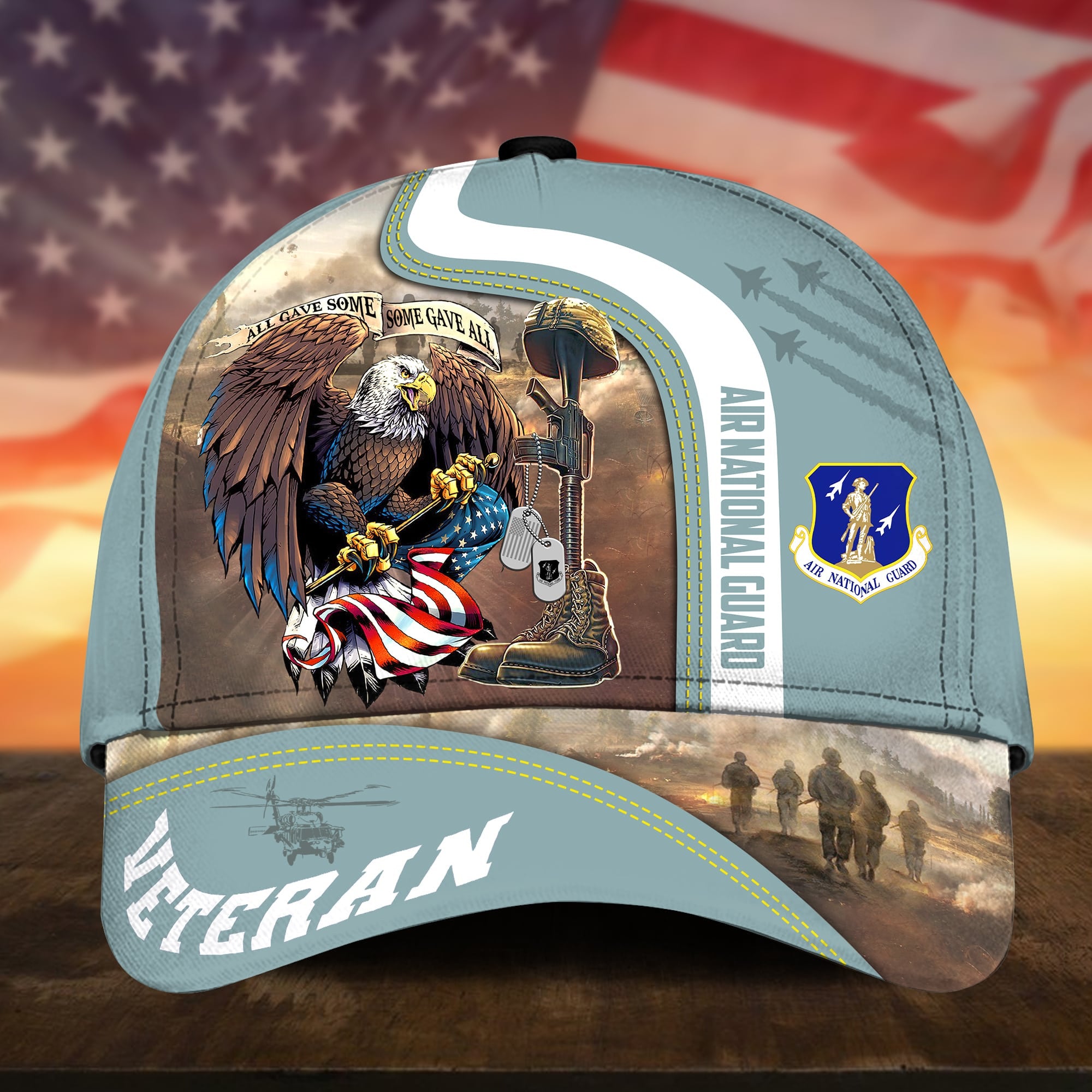 Premium All Gave Some Some Gave All US Veteran Cap