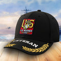 Premium USMC Veterans Embroidered Baseball Hats, Gifts For Marine Veteran On Father's Day, Armed Forces Day, Independence Day, Veterans Day.