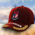 Premium US Veterans Embroidered Baseball Hats, Gifts For Veterans On Father's Day, Armed Forces Day, Independence Day, Veterans Day.