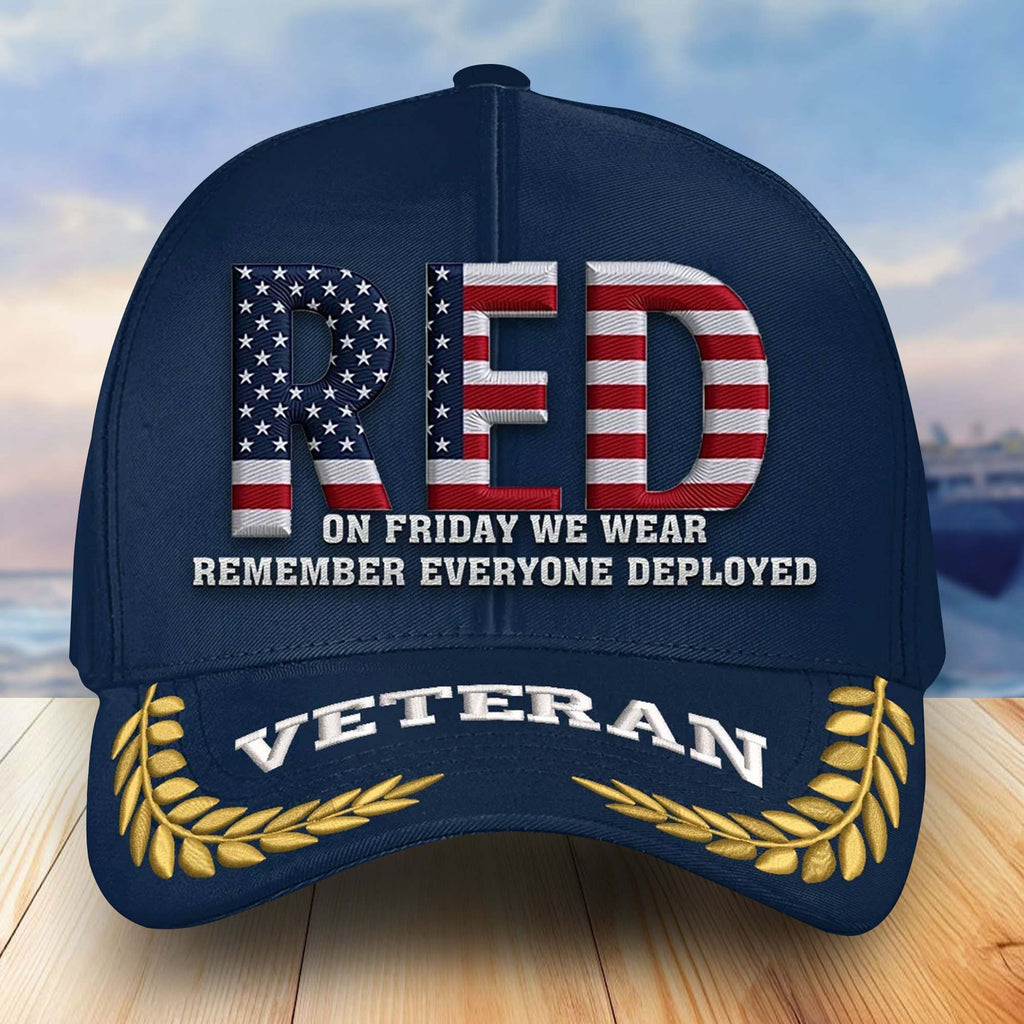 Premium US Veterans Embroidered Baseball Hats, Gifts For Veterans On Father's Day, Armed Forces Day, Independence Day, Veterans Day.