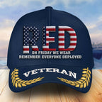 Premium US Veterans Embroidered Baseball Hats, Gifts For Veterans On Father's Day, Armed Forces Day, Independence Day, Veterans Day.
