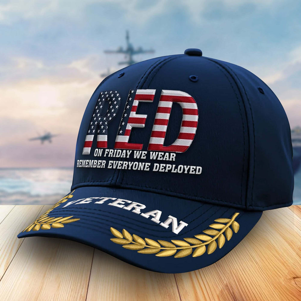 Premium US Veterans Embroidered Baseball Hats, Gifts For Veterans On Father's Day, Armed Forces Day, Independence Day, Veterans Day.