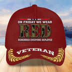 Premium US Veterans Embroidered Baseball Hats, Gifts For Veterans On Father's Day, Armed Forces Day, Independence Day, Veterans Day.