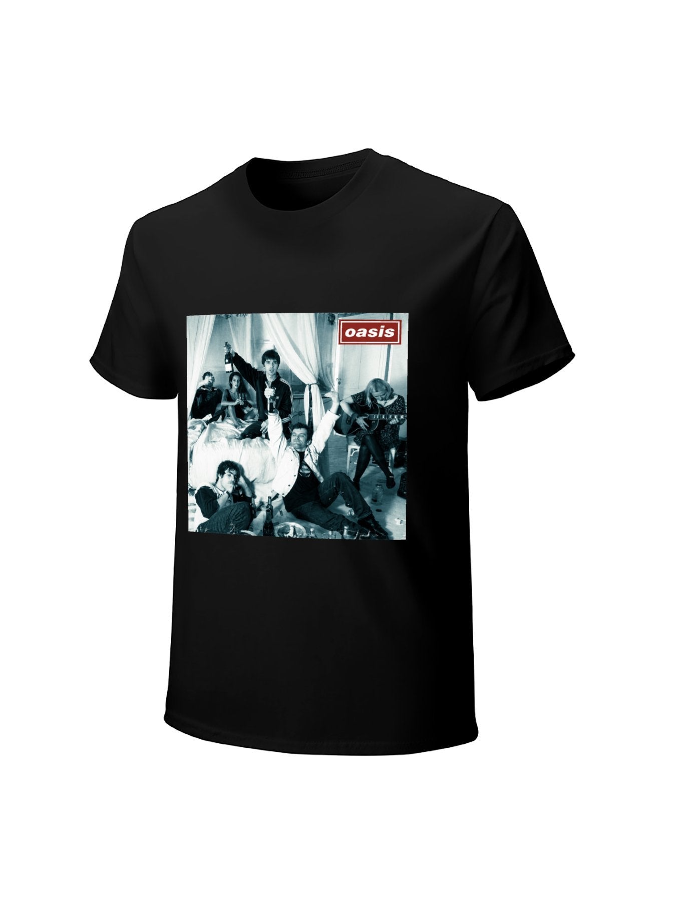 Oasis Bedroom Party Photo Graphic T-Shirt