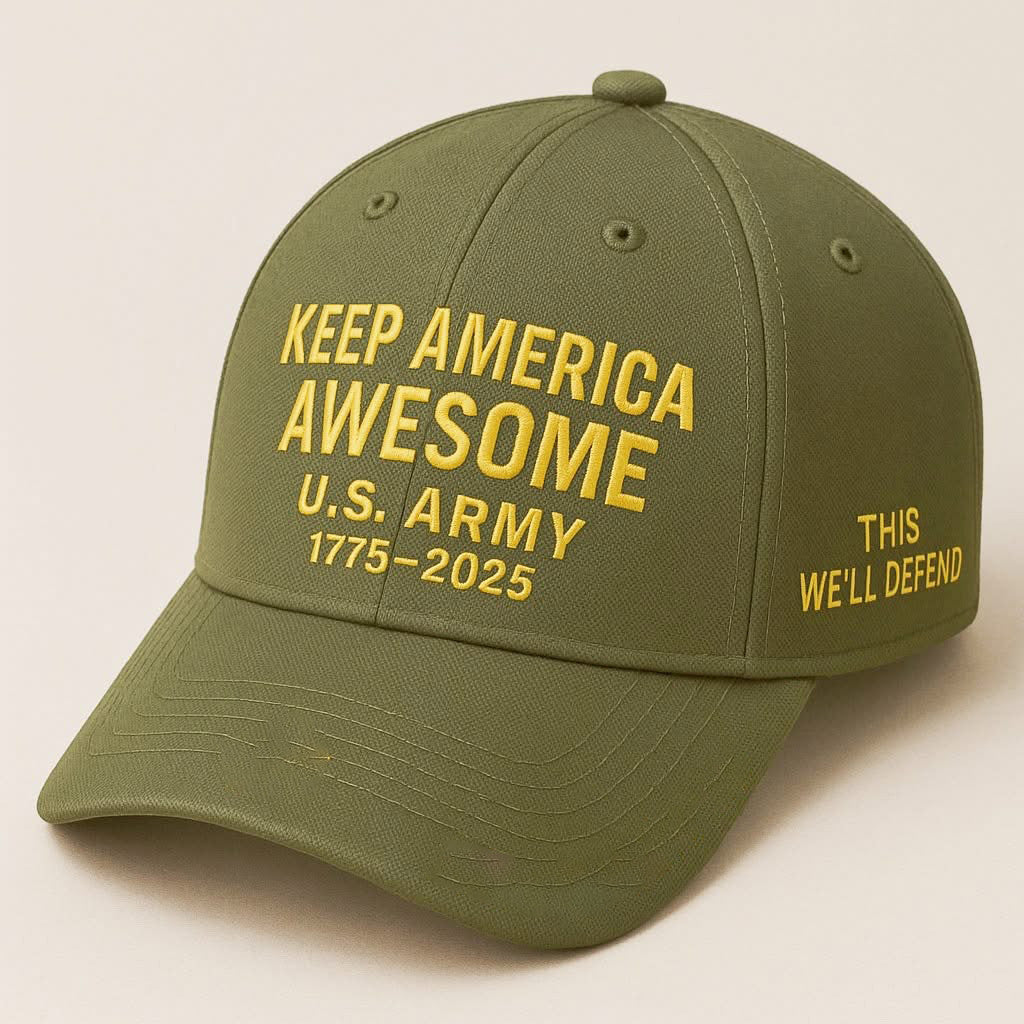 Premium US Army Embroidered Hats, Gifts For Army Veteran, Gifts On Father's Day, Armed Forces Day, Independence Day, Veterans Day.